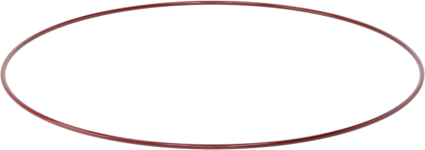 Kimyasala Dayanıklı FEP Kaplı Silikon O-Ring, Düşük Sıcaklık, 1/8 Kesirli Genişlik, Dash No. 277