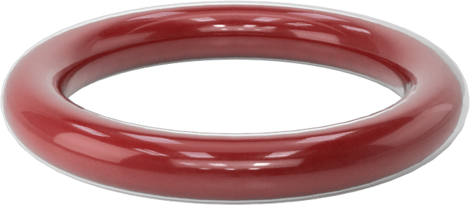 Kimyasala Dayanıklı FEP Kaplı Silikon O-Ring, Düşük Sıcaklık, 3/16 Kesirli Genişlik, Dash No. 320