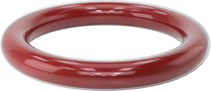 Kimyasala Dayanıklı FEP Kaplı Silikon O-Ring, Düşük Sıcaklık, 3/16 Kesirli Genişlik, Dash No. 321