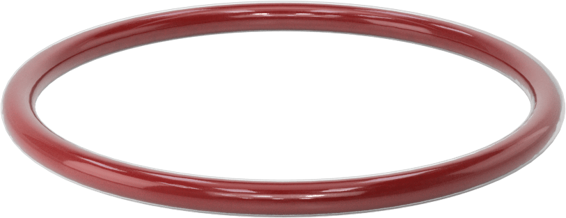 Kimyasala Dayanıklı FEP Kaplı Silikon O-Ring, Düşük Sıcaklık, 3/16 Kesirli Genişlik, Dash No. 338