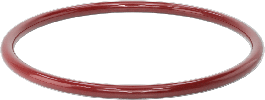 Kimyasala Dayanıklı FEP Kaplı Silikon O-Ring, Düşük Sıcaklık, 3/16 Kesirli Genişlik, Dash No. 342