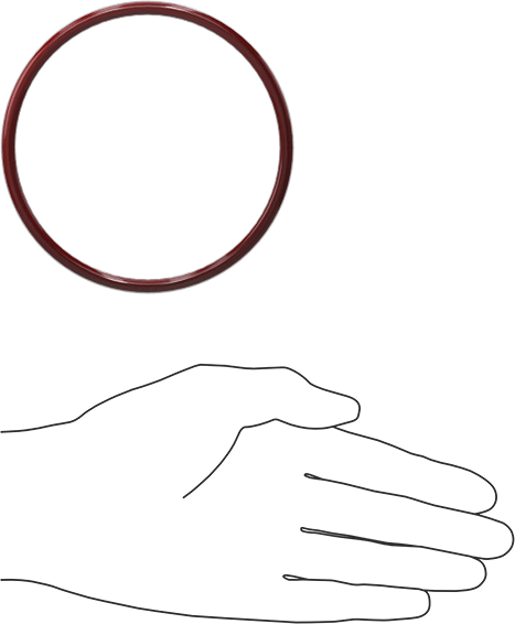 Kimyasala Dayanıklı FEP Kaplı Silikon O-Ring, Düşük Sıcaklık, 3/16 Kesirli Genişlik, Dash No. 343