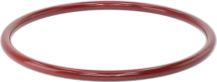 Kimyasala Dayanıklı FEP Kaplı Silikon O-Ring, Düşük Sıcaklık, 3/16 Kesirli Genişlik, Dash No. 344