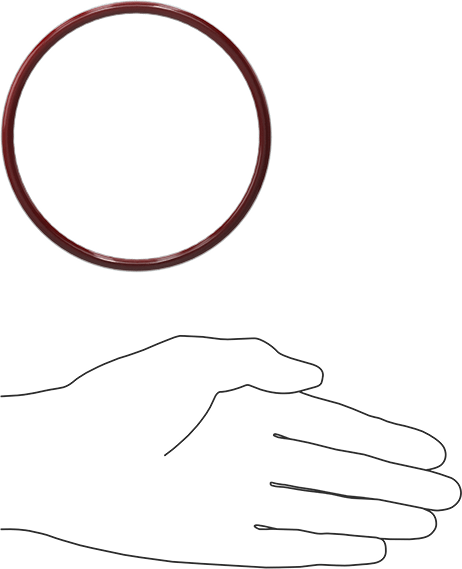 Kimyasala Dayanıklı FEP Kaplı Silikon O-Ring, Düşük Sıcaklık, 3/16 Kesirli Genişlik, Dash No. 344