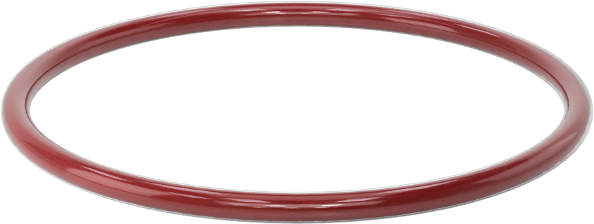 Kimyasala Dayanıklı FEP Kaplı Silikon O-Ring, Düşük Sıcaklık, 3/16 Kesirli Genişlik, Dash No. 345