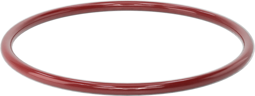 Kimyasala Dayanıklı FEP Kaplı Silikon O-Ring, Düşük Sıcaklık, 3/16 Kesirli Genişlik, Dash No. 346