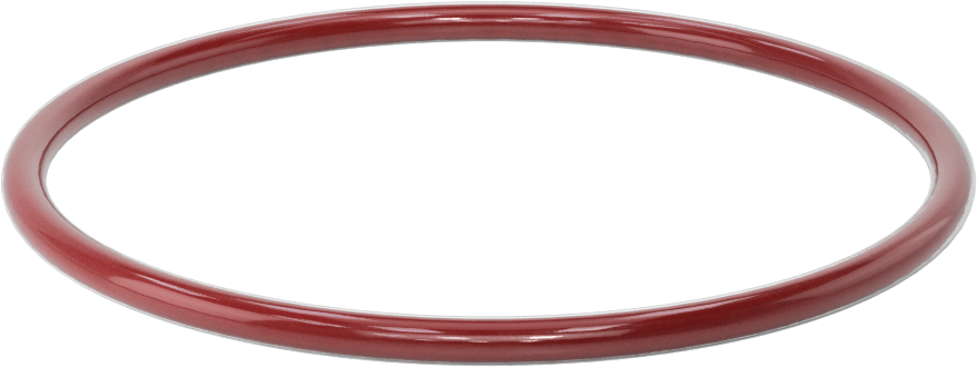 Kimyasala Dayanıklı FEP Kaplı Silikon O-Ring, Düşük Sıcaklık, 3/16 Kesirli Genişlik, Dash No. 347