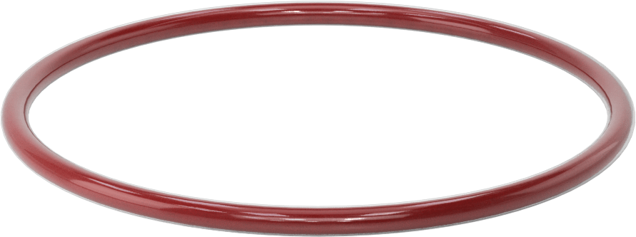 Kimyasala Dayanıklı FEP Kaplı Silikon O-Ring, Düşük Sıcaklık, 3/16 Kesirli Genişlik, Dash No. 349