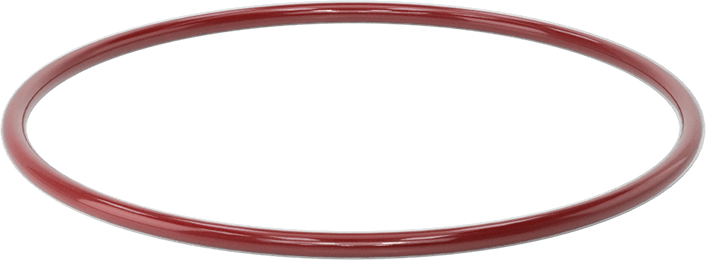 Kimyasala Dayanıklı FEP Kaplı Silikon O-Ring, Düşük Sıcaklık, 3/16 Kesirli Genişlik, Dash No. 357