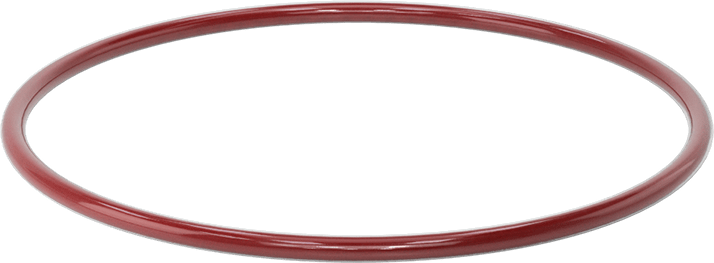 Kimyasala Dayanıklı FEP Kaplı Silikon O-Ring, Düşük Sıcaklık, 3/16 Kesirli Genişlik, Dash No. 359