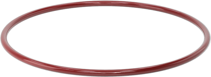 Kimyasala Dayanıklı FEP Kaplı Silikon O-Ring, Düşük Sıcaklık, 3/16 Kesirli Genişlik, Dash No. 362