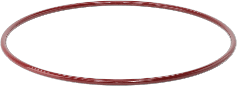 Kimyasala Dayanıklı FEP Kaplı Silikon O-Ring, Düşük Sıcaklık, 3/16 Kesirli Genişlik, Dash No. 368