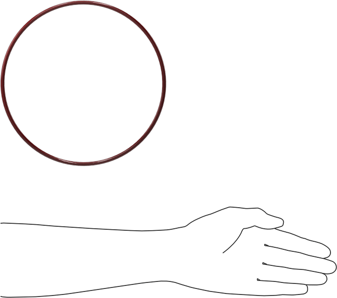 Kimyasala Dayanıklı FEP Kaplı Silikon O-Ring, Düşük Sıcaklık, 3/16 Kesirli Genişlik, Dash No. 368