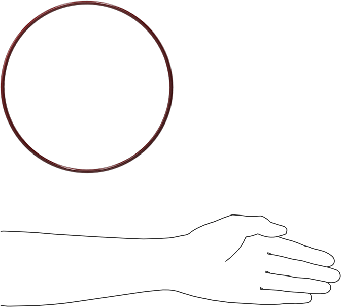 Kimyasala Dayanıklı FEP Kaplı Silikon O-Ring, Düşük Sıcaklık, 3/16 Kesirli Genişlik, Dash No. 369