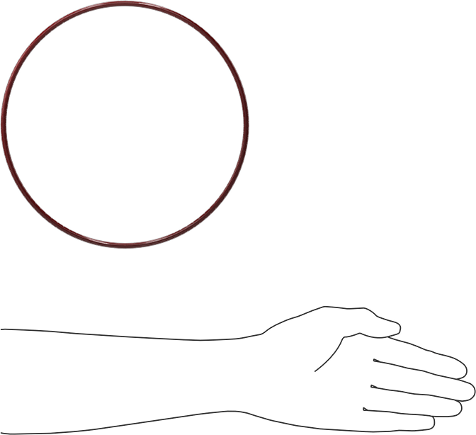Kimyasala Dayanıklı FEP Kaplı Silikon O-Ring, Düşük Sıcaklık, 3/16 Kesirli Genişlik, Dash No. 370