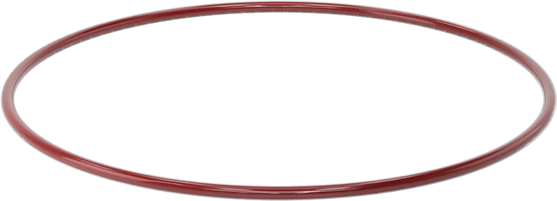 Kimyasala Dayanıklı FEP Kaplı Silikon O-Ring, Düşük Sıcaklık, 3/16 Kesirli Genişlik, Dash No. 371