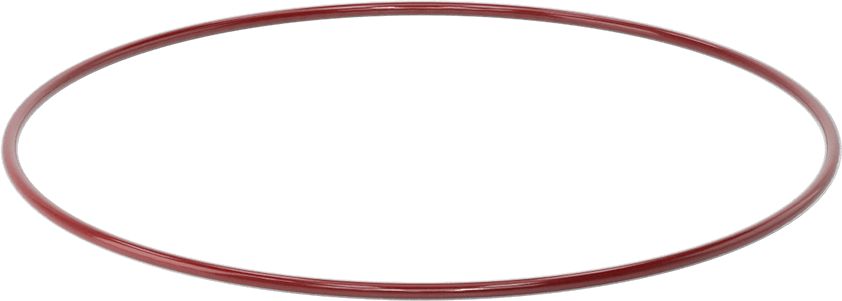 Kimyasala Dayanıklı FEP Kaplı Silikon O-Ring, Düşük Sıcaklık, 3/16 Kesirli Genişlik, Dash No. 378