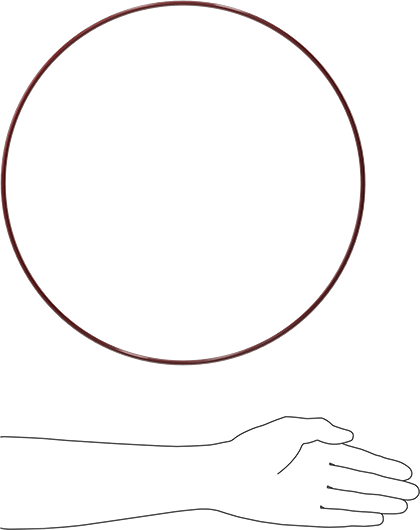 Kimyasala Dayanıklı FEP Kaplı Silikon O-Ring, Düşük Sıcaklık, 3/16 Kesirli Genişlik, Dash No. 383