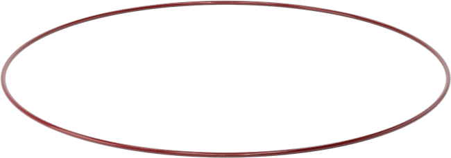 Kimyasala Dayanıklı FEP Kaplı Silikon O-Ring, Düşük Sıcaklık, 3/16 Kesirli Genişlik, Dash No. 388