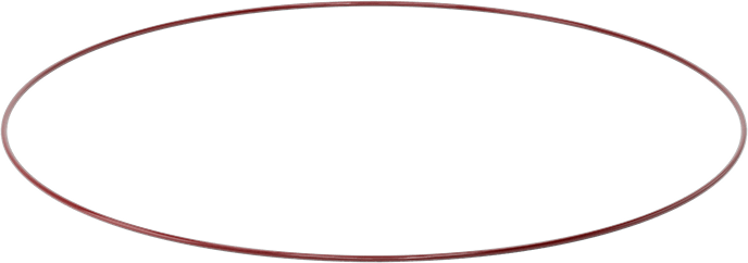 Kimyasala Dayanıklı FEP Kaplı Silikon O-Ring, Düşük Sıcaklık, 3/16 Kesirli Genişlik, Dash No. 394