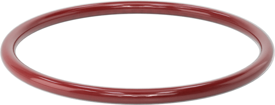 Kimyasala Dayanıklı FEP Kaplı Silikon O-Ring, Düşük Sıcaklık, 1/4 Kesirli Genişlik, Dash No. 425