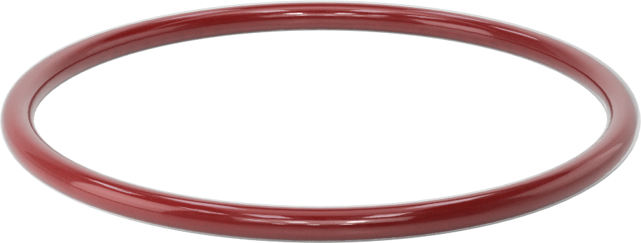 Kimyasala Dayanıklı FEP Kaplı Silikon O-Ring, Düşük Sıcaklık, 1/4 Kesirli Genişlik, Dash No. 428