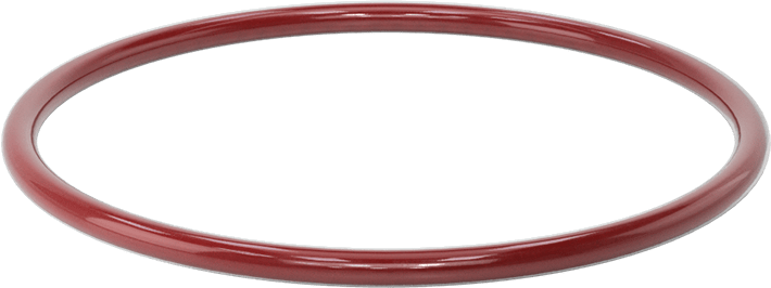 Kimyasala Dayanıklı FEP Kaplı Silikon O-Ring, Düşük Sıcaklık, 1/4 Kesirli Genişlik, Dash No. 433