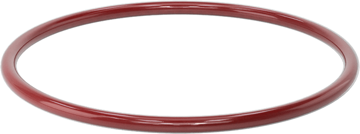 Kimyasala Dayanıklı FEP Kaplı Silikon O-Ring, Düşük Sıcaklık, 1/4 Kesirli Genişlik, Dash No. 435