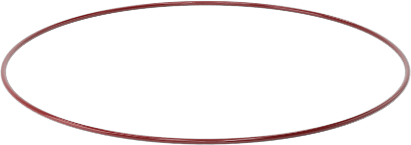 Kimyasala Dayanıklı FEP Kaplı Silikon O-Ring, Düşük Sıcaklık, 1/8 Kesirli Genişlik, Dash No. 274