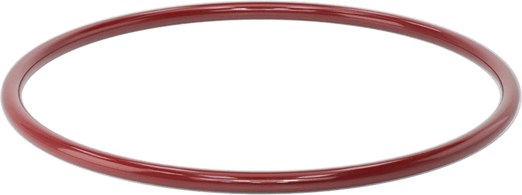 Kimyasala Dayanıklı FEP Kaplı Silikon O-Ring, Düşük Sıcaklık, 1/4 Kesirli Genişlik, Dash No. 438