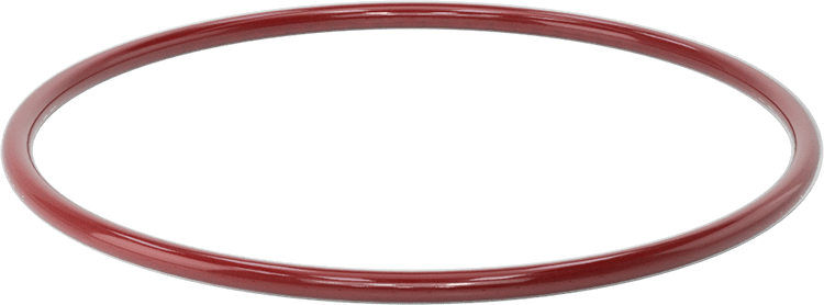 Kimyasala Dayanıklı FEP Kaplı Silikon O-Ring, Düşük Sıcaklık, 1/4 Kesirli Genişlik, Dash No. 440