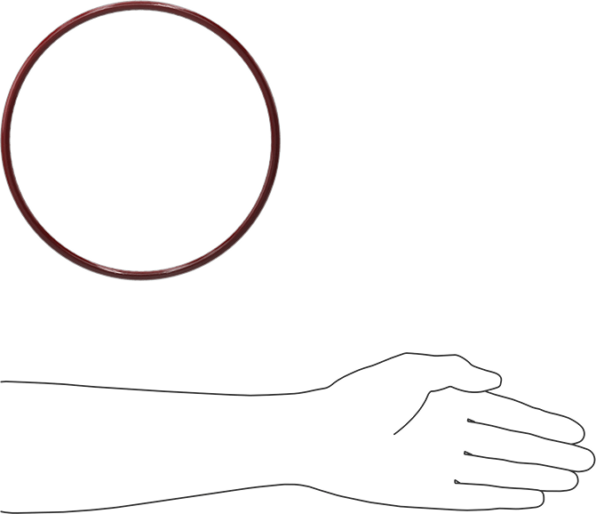 Kimyasala Dayanıklı FEP Kaplı Silikon O-Ring, Düşük Sıcaklık, 1/4 Kesirli Genişlik, Dash No. 442