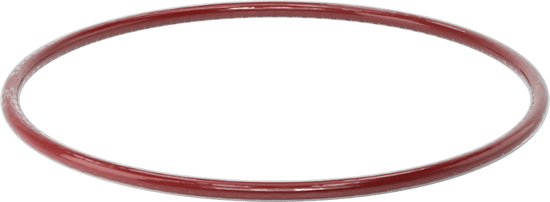 Kimyasala Dayanıklı FEP Kaplı Silikon O-Ring, Düşük Sıcaklık, 1/4 Kesirli Genişlik, Dash No. 443