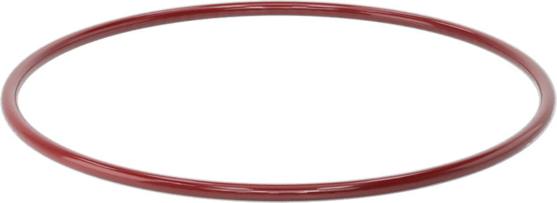 Kimyasala Dayanıklı FEP Kaplı Silikon O-Ring, Düşük Sıcaklık, 1/4 Kesirli Genişlik, Dash No. 446