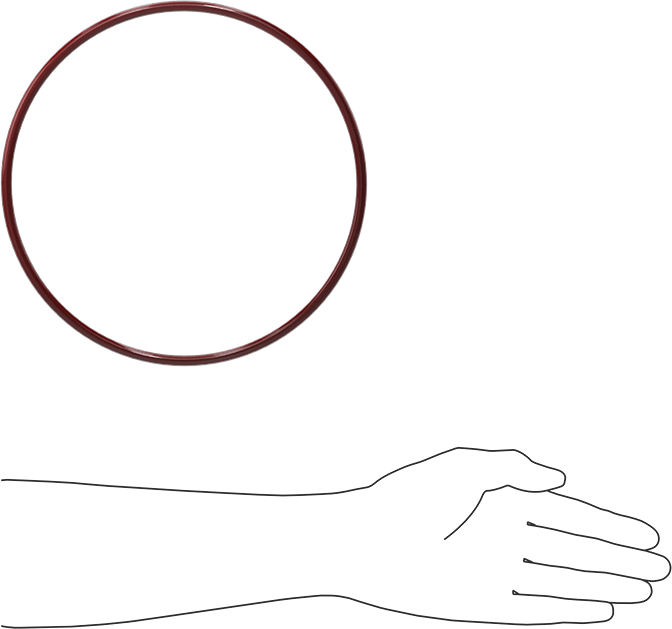 Kimyasala Dayanıklı FEP Kaplı Silikon O-Ring, Düşük Sıcaklık, 1/4 Kesirli Genişlik, Dash No. 446