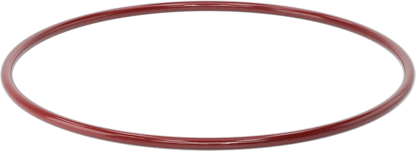 Kimyasala Dayanıklı FEP Kaplı Silikon O-Ring, Düşük Sıcaklık, 1/4 Kesirli Genişlik, Dash No. 447