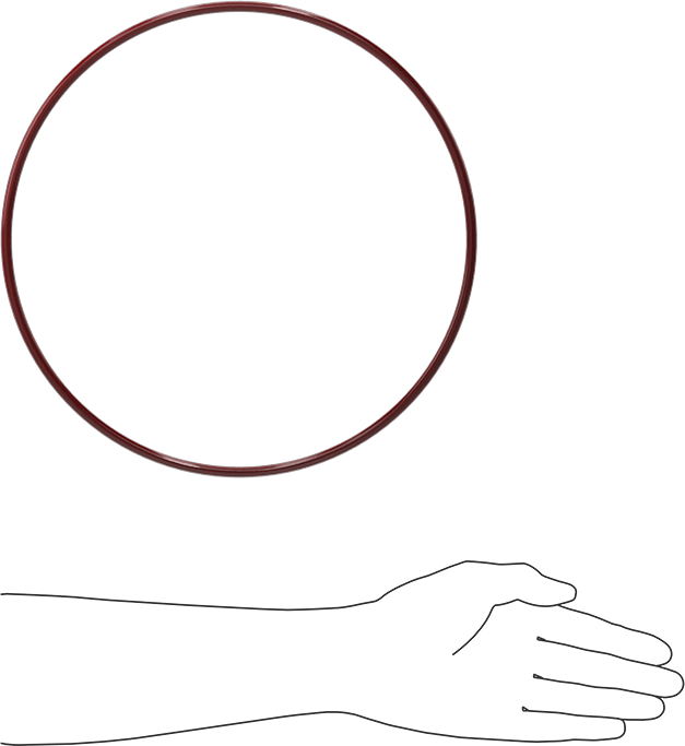 Kimyasala Dayanıklı FEP Kaplı Silikon O-Ring, Düşük Sıcaklık, 1/4 Kesirli Genişlik, Dash No. 451