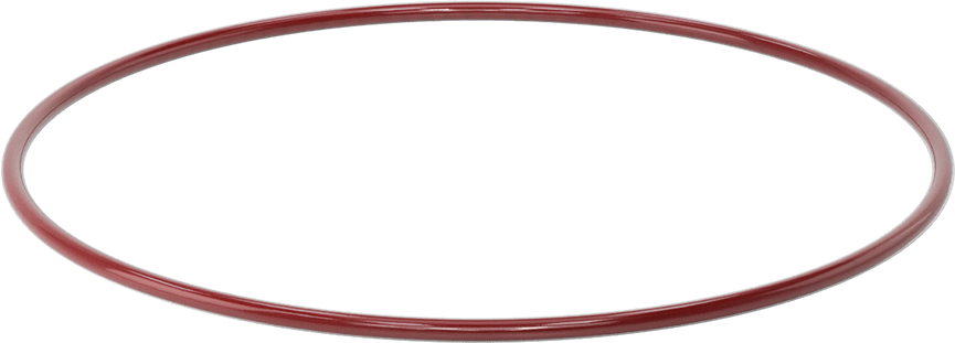 Kimyasala Dayanıklı FEP Kaplı Silikon O-Ring, Düşük Sıcaklık, 1/4 Kesirli Genişlik, Dash No. 452