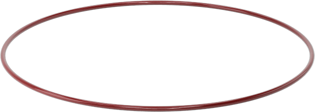 Kimyasala Dayanıklı FEP Kaplı Silikon O-Ring, Düşük Sıcaklık, 1/4 Kesirli Genişlik, Dash No. 462