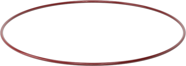 Kimyasala Dayanıklı FEP Kaplı Silikon O-Ring, Düşük Sıcaklık, 1/4 Kesirli Genişlik, Dash No. 463