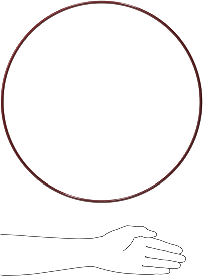 Kimyasala Dayanıklı FEP Kaplı Silikon O-Ring, Düşük Sıcaklık, 1/4 Kesirli Genişlik, Dash No. 464