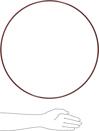 Kimyasala Dayanıklı FEP Kaplı Silikon O-Ring, Düşük Sıcaklık, 1/4 Kesirli Genişlik, Dash No. 468