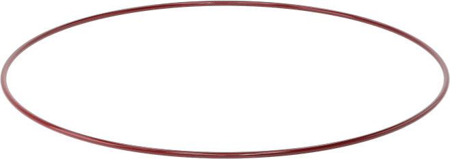 Kimyasala Dayanıklı FEP Kaplı Silikon O-Ring, Düşük Sıcaklık, 1/4 Kesirli Genişlik, Dash No. 469