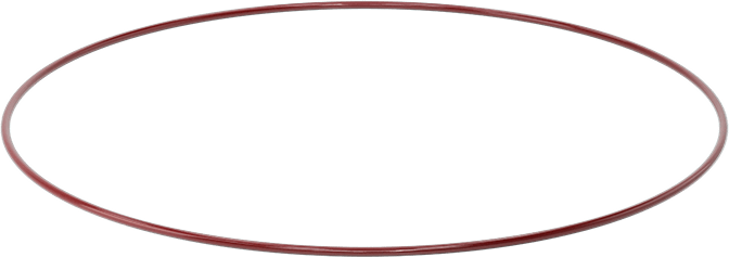 Kimyasala Dayanıklı FEP Kaplı Silikon O-Ring, Düşük Sıcaklık, 1/4 Kesirli Genişlik, Dash No. 471