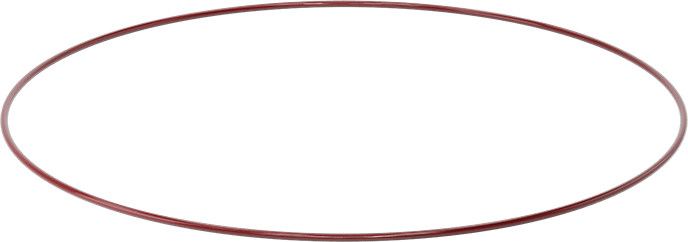 Kimyasala Dayanıklı FEP Kaplı Silikon O-Ring, Düşük Sıcaklık, 1/4 Kesirli Genişlik, Dash No. 474