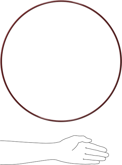 Kimyasala Dayanıklı FEP Kaplı Silikon O-Ring, Düşük Sıcaklık, 1/4 Kesirli Genişlik, Dash No. 465