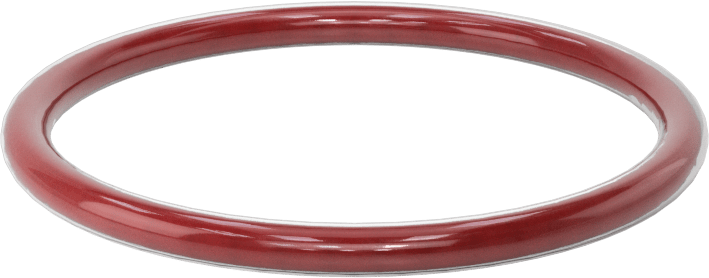 Kimyasala Dayanıklı FEP Kaplı Silikon O-Ring, Düşük Sıcaklık, 1/8 Kesirli Genişlik, Dash No. 224