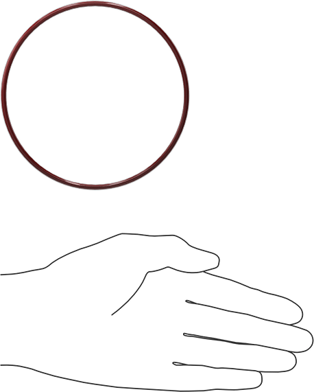 Kimyasala Dayanıklı FEP Kaplı Silikon O-Ring, Düşük Sıcaklık, 1/8 Kesirli Genişlik, Dash No. 243