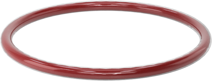 Kimyasala Dayanıklı FEP Kaplı Silikon O-Ring, Düşük Sıcaklık, 1/8 Kesirli Genişlik, Dash No. 228