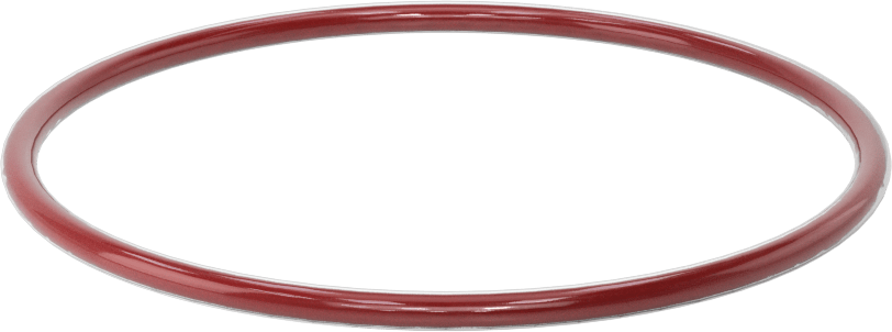 Kimyasala Dayanıklı FEP Kaplı Silikon O-Ring, Düşük Sıcaklık, 1/8 Kesirli Genişlik, Dash No. 236